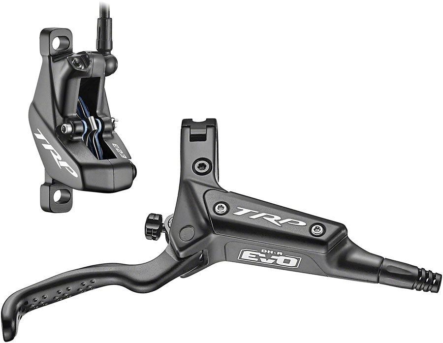 TRP DH-R EVO HD-M846 Disc Brake Lever - Front Hydraulic 4-Piston Post Mount BLK