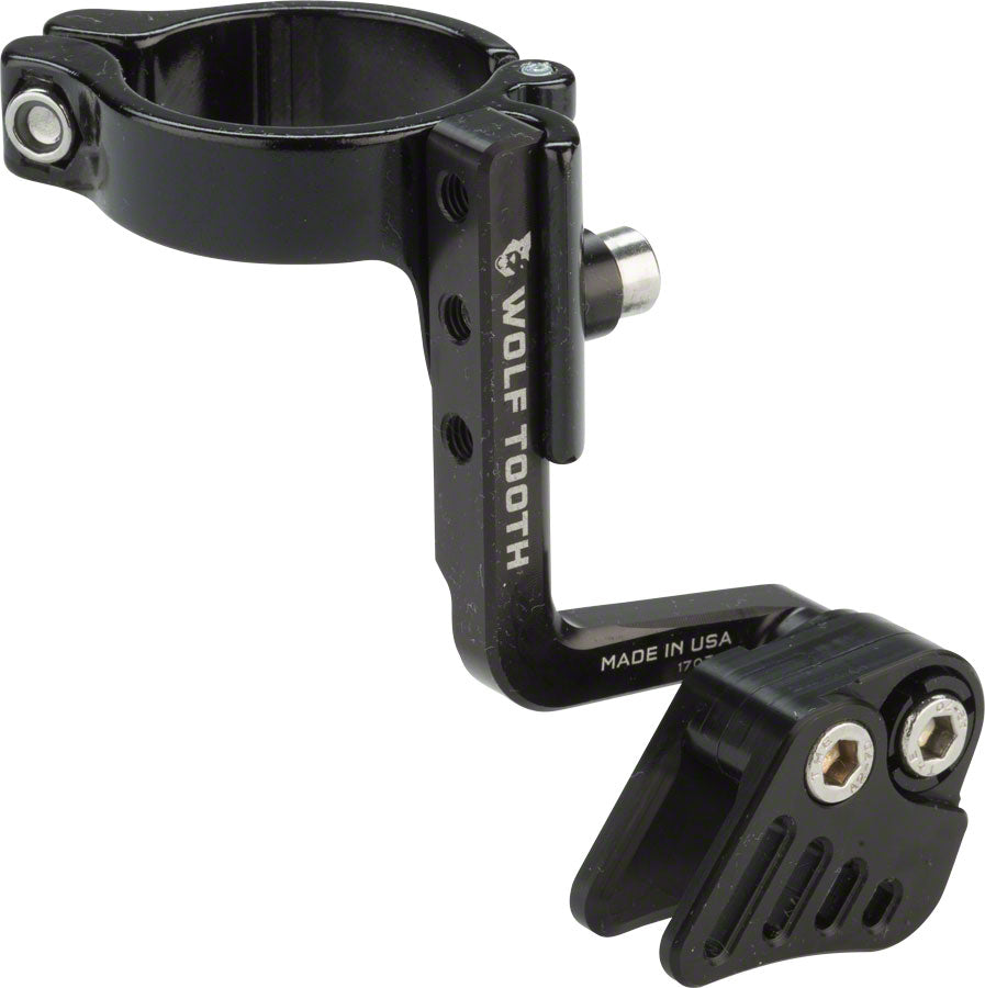 Wolf Tooth Gnarwolf Chainguide Seat Tube Clamp 34.9mm Black Rev 1