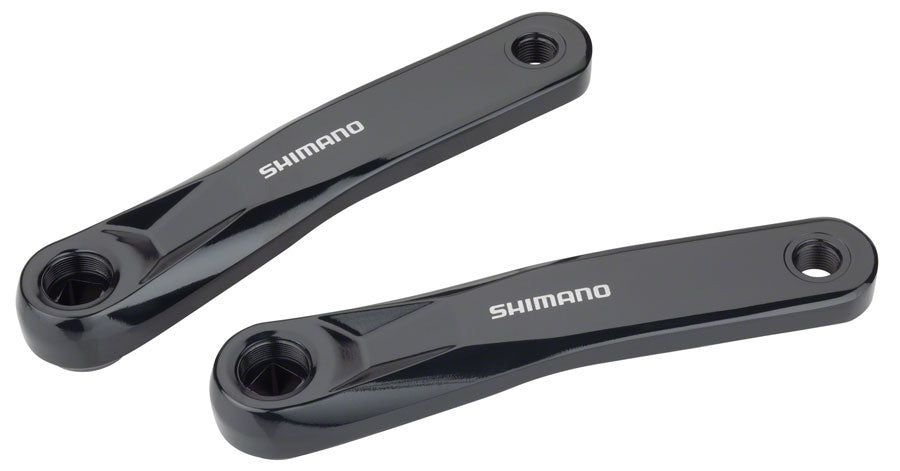 Shimano STEPS FC-E5010 Ebike Crank Arm Set - 165mm Square Taper JIS Spindle Interface BLK