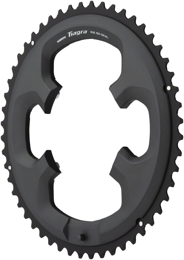 Shimano Tiagra FC-4700 Chainring - 52t 110 BCD Asymmetric Black