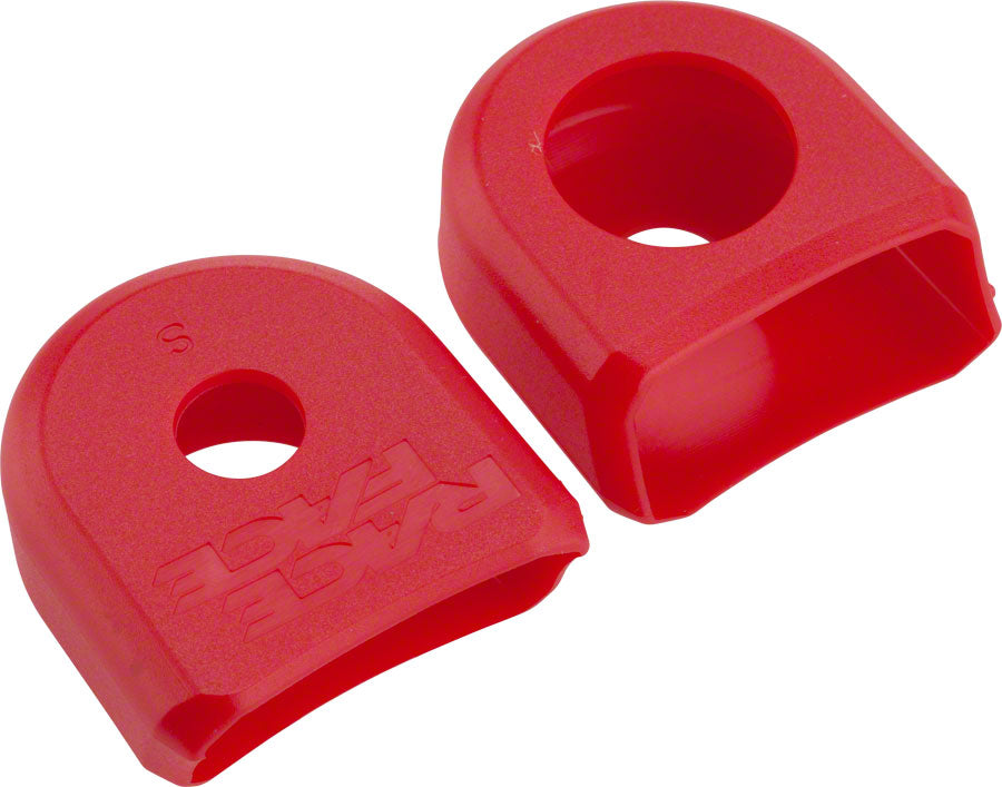 RaceFace Crank Boots: For Alloy Cranks 2-Pack Red