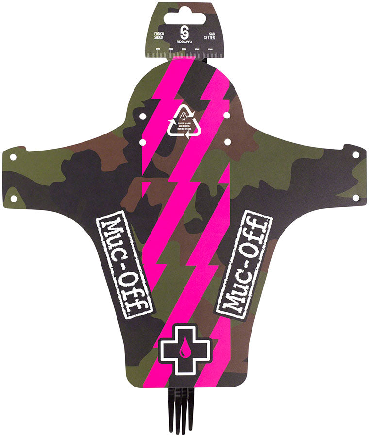 Muc-Off Ride Guard Front Fender Pink/Camo