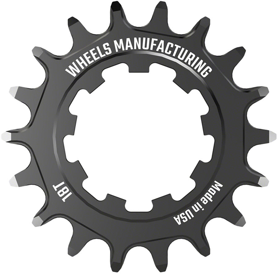 Wheels Manufacturing SOLO-SPEED Cog - 18t Fits SOLO-SPLINE SOLO-XD kits BLK