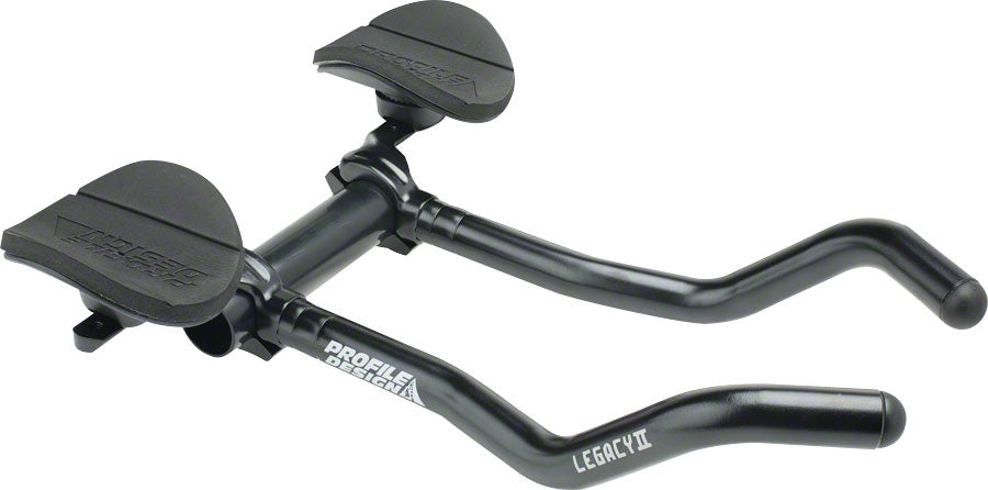 Profile Design Legacy II Aluminum Aerobar ZB Bracket Venturi Armrest Matte BLK