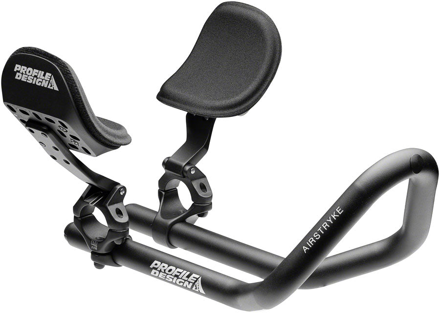 Profile Design Airstryke II Aluminum Aerobar Ergo Armrest L2 Flip-Up Bracket Matte BLK