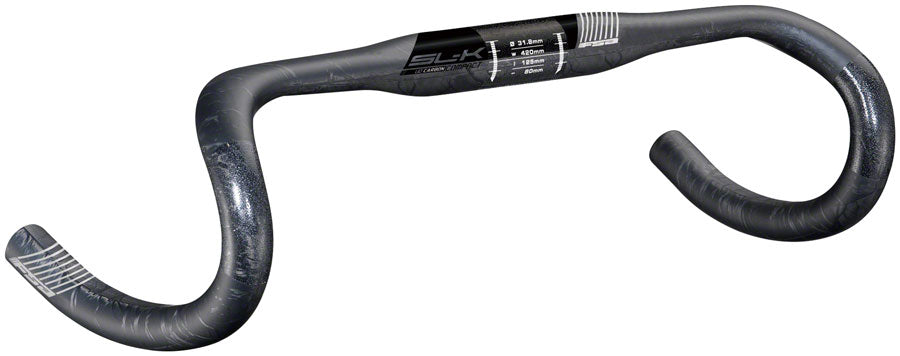 Full Speed Ahead SL-K Compact Drop Handlebar - Carbon 31.8mm 44cm Black