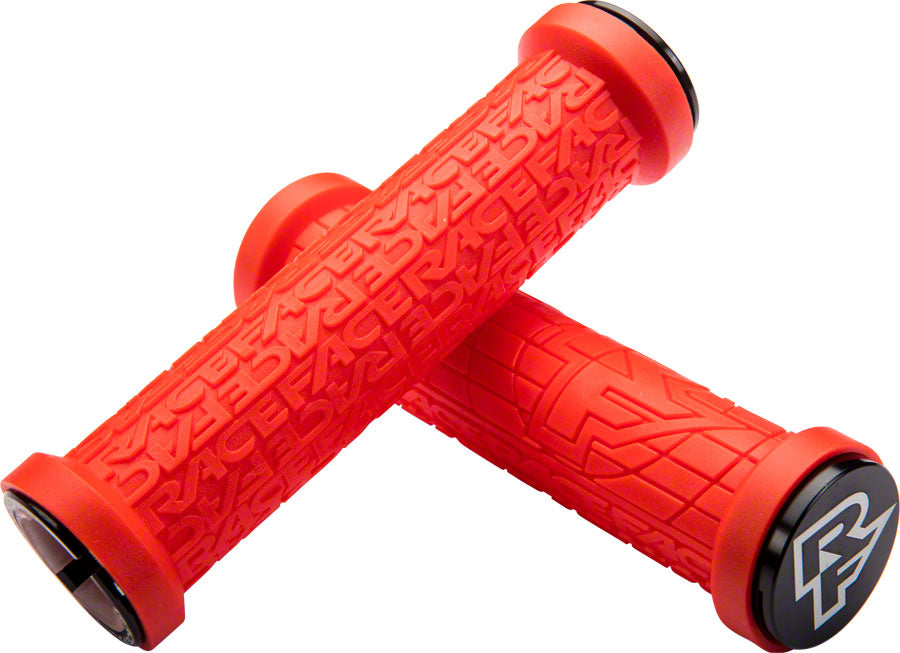 RaceFace Grippler Grips - Red Lock-On 33mm