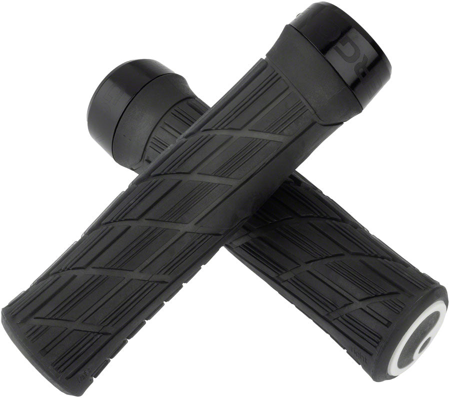 Ergon GE1 Evo Factory Grips - Frozen Stealth Lock-On