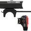 Lezyne Connect Smart 1000XL Headlight and KTV Pro Smart Taillight Set: Black