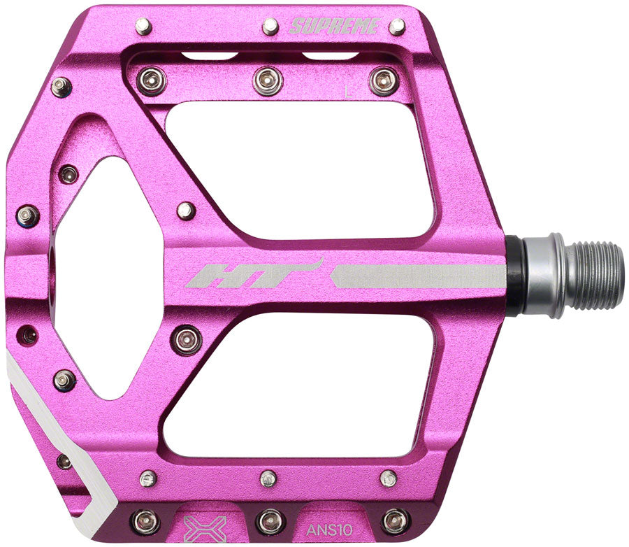 HT Components ANS10 Pedals - Platform Aluminum 9/16" Purple