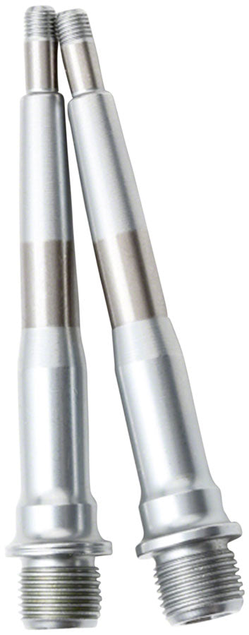 HT Components Nano/Air Pedal Spindle - AN/MN Chromoly Silver