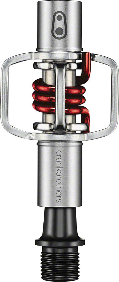 Crankbrothers Egg Beater 1 Pedals - Dual Sided Clipless Wire 9/16" Red