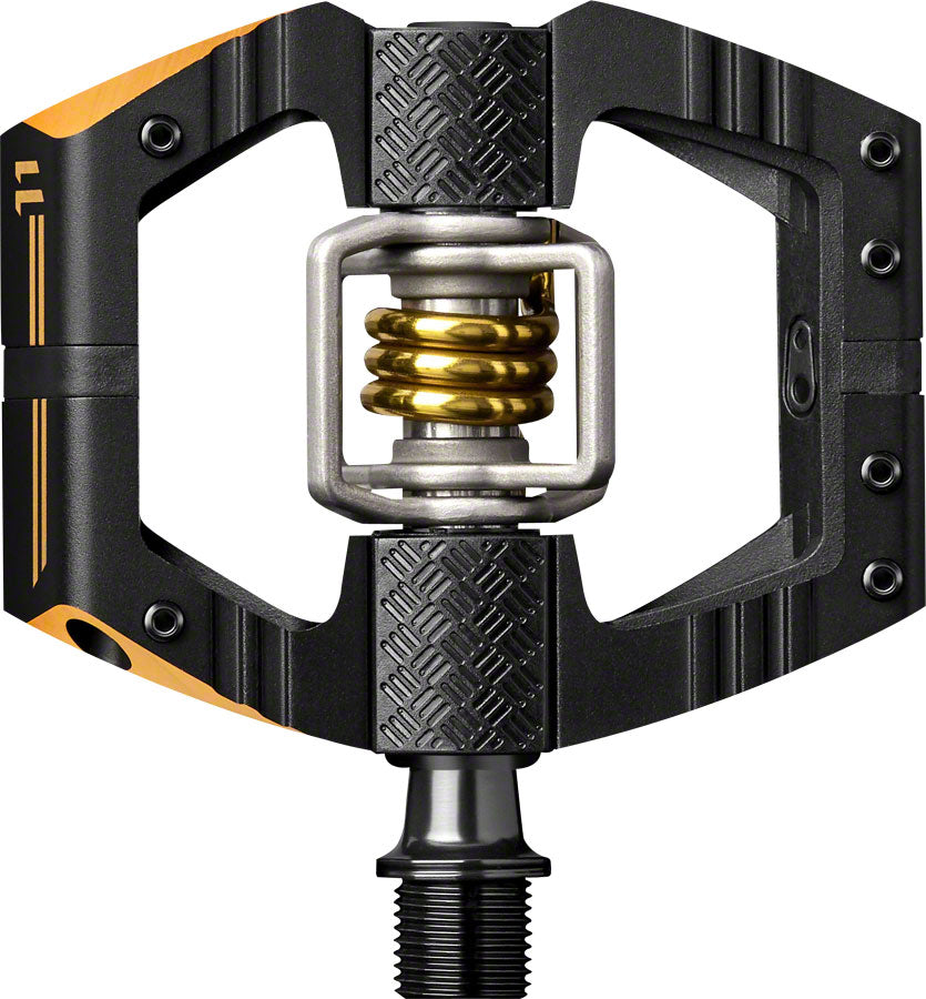 Crankbrothers Mallet Enduro 11 Pedals - Dual Sided Clipless Aluminum 9/16" BLK/Gold