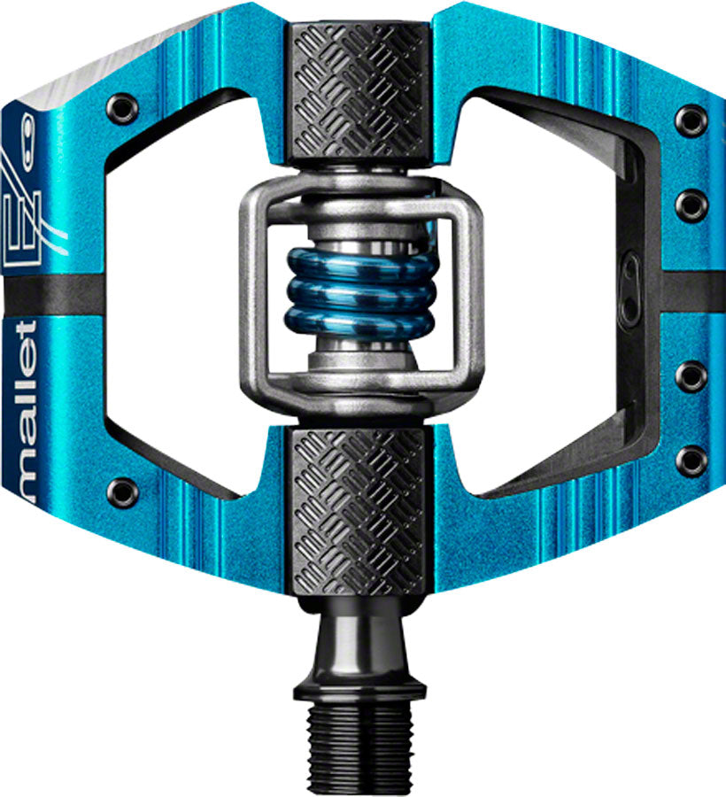 Crankbrothers Mallet Enduro Pedals - Dual Sided Clipless Platform Aluminum 9/16" Blue