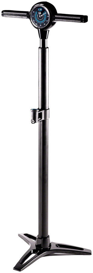 Crankbrothers KLIC Floor Pump - Analog Gauge Silver