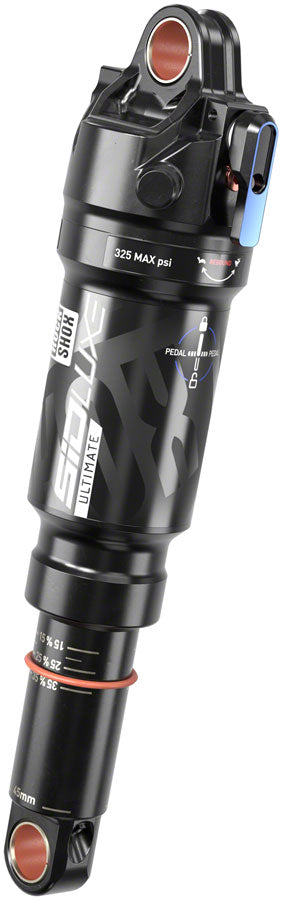 RockShox SIDLuxe Ultimate Rear Shock - 190 x 45 mm SoloAir 1 Token Reb85/Comp30 L/O8 3P Lever Standard A2 Transition Spur 2022+