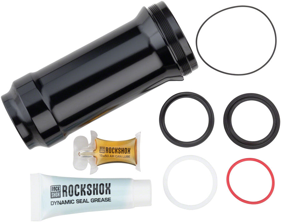 RockShox Rear Shock Air Can Assembly - DebonAir V2 225/250 x 67.5-75mm Deluxe/Super Deluxe A1-B2 2017+ BLK