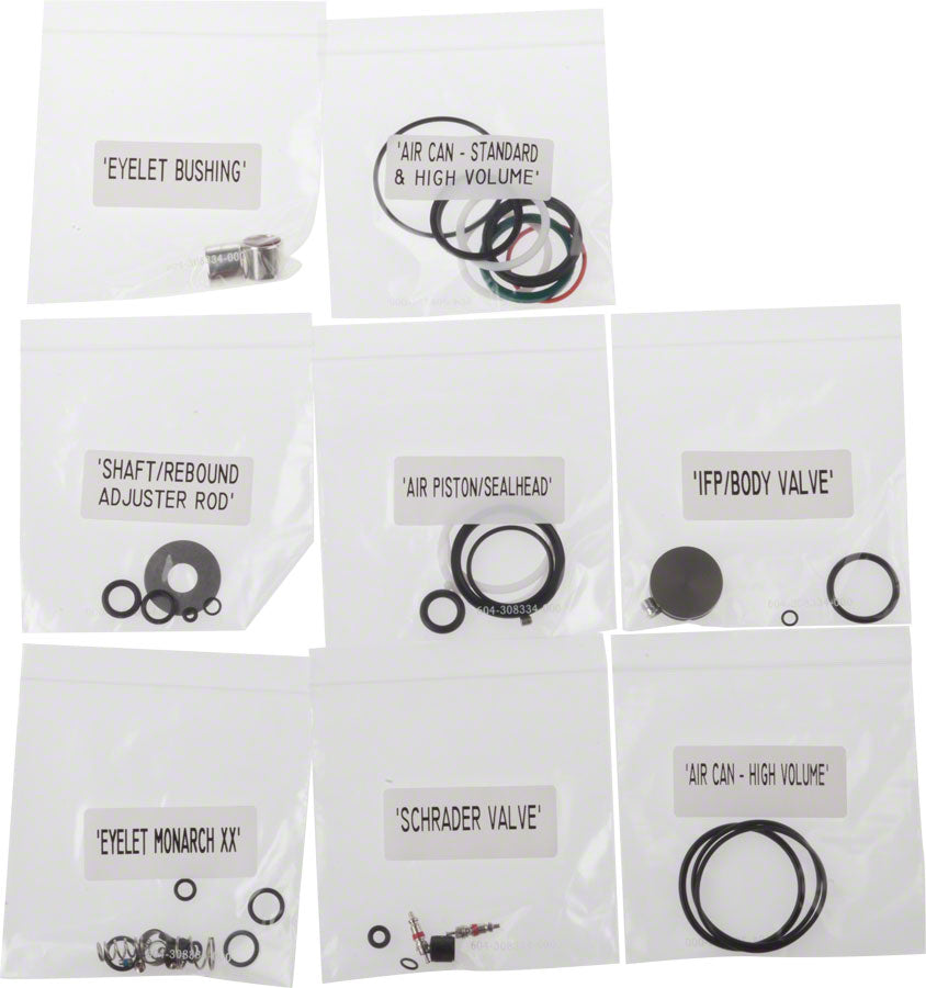 RockShox Rear Shock Service Kit - Monarch XX B1 2014+