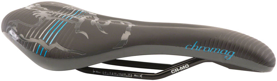 Chromag Juniper Saddle 269 x 141mm Women 283g Black/Blue