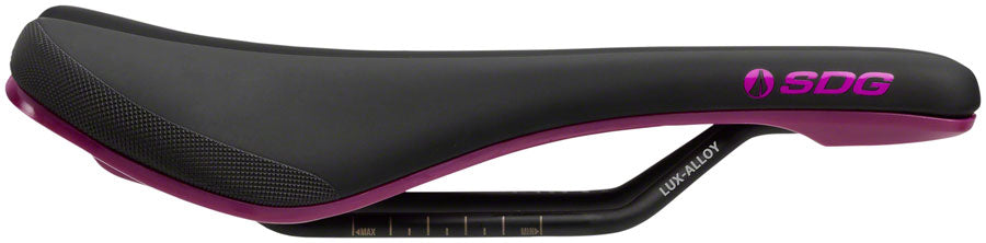 SDG Bel-Air V3 Saddle Lux-Alloy Rails Purple