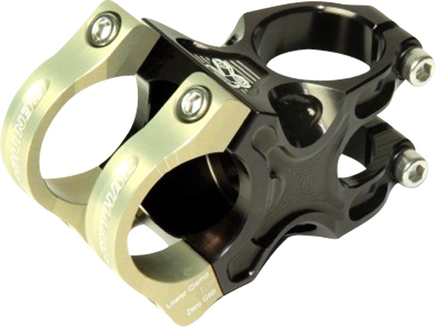 Renthal Apex 35 Stem - 40mm 35 Clamp +/-6 1 1/8" Aluminum Black/Gold