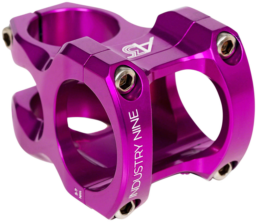 Industry Nine A35 Stem - 50mm 35mm Clamp +/-6 1 1/8" Aluminum Purple