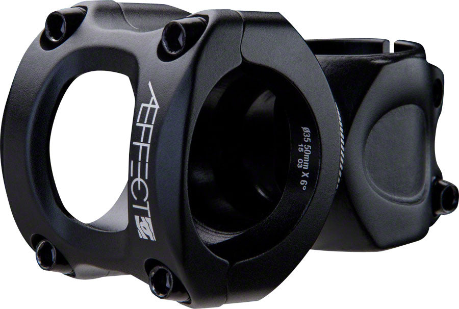 RaceFace Aeffect 35 Stem - 60mm 35 Clamp +/-6 1 1/8" Aluminum Black