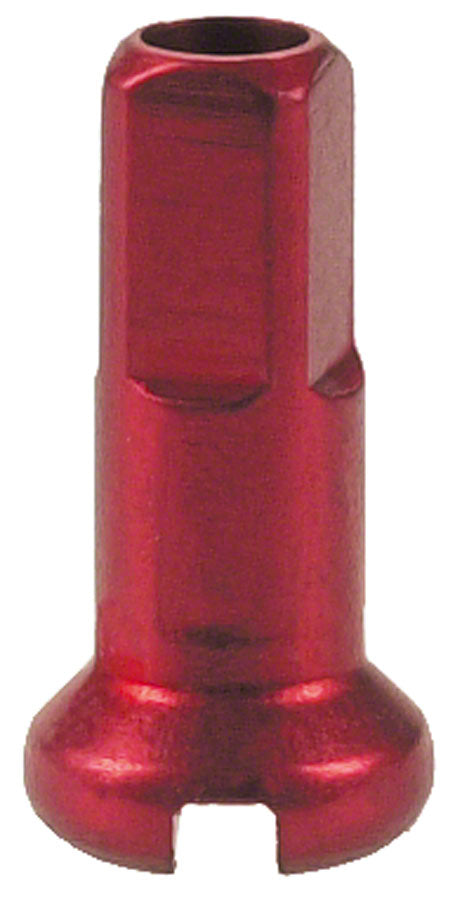 DT Swiss Standard Spoke Nipples - Aluminum 2.0 x 12mm Red Box of 100
