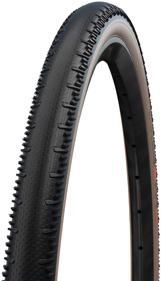 Schwalbe G-One RS Tire - 700 x 45 Tubeless Folding BLK/Transparent Evolution Line Super Race V-Guard Addix Race