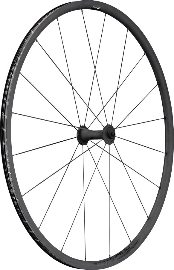 DT Swiss PR 1400 DICUT OXiC Front Wheel - 700 QR x 100mm Rim Brake BLK 21mm