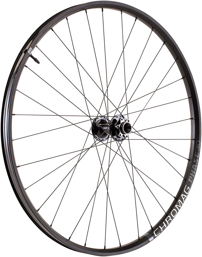 Chromag Phase30 Front Wheel - 29" 15 x 110mm 6-Bolt Black