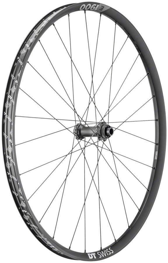 DT Swiss E 1900 Spline 30 Front Wheel - 27.5" 15 x 100mm Center-Lock Black