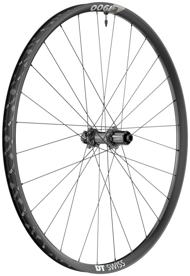 DT Swiss E 1900 Spline 30 Rear Wheel - 27.5" 12 x 148mm 6-Bolt HG 11 MTN BLK