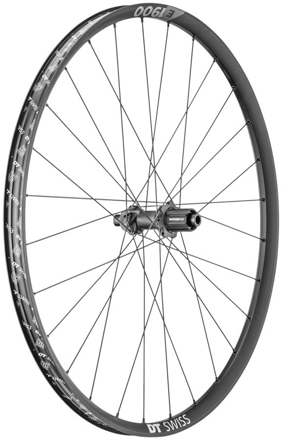 DT Swiss E 1900 Spline 30 Rear Wheel - 29" 12 x 148mm Center-Lock HG 11 MTN BLK