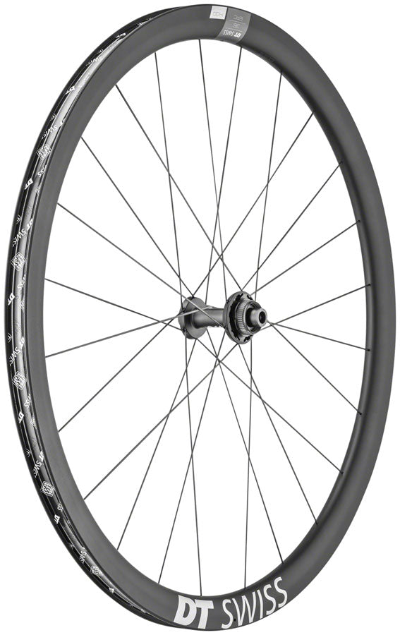 DT Swiss ERC 1400 DiCut 35 Front Wheel - 700c 12 x 100mm Center-Lock Black