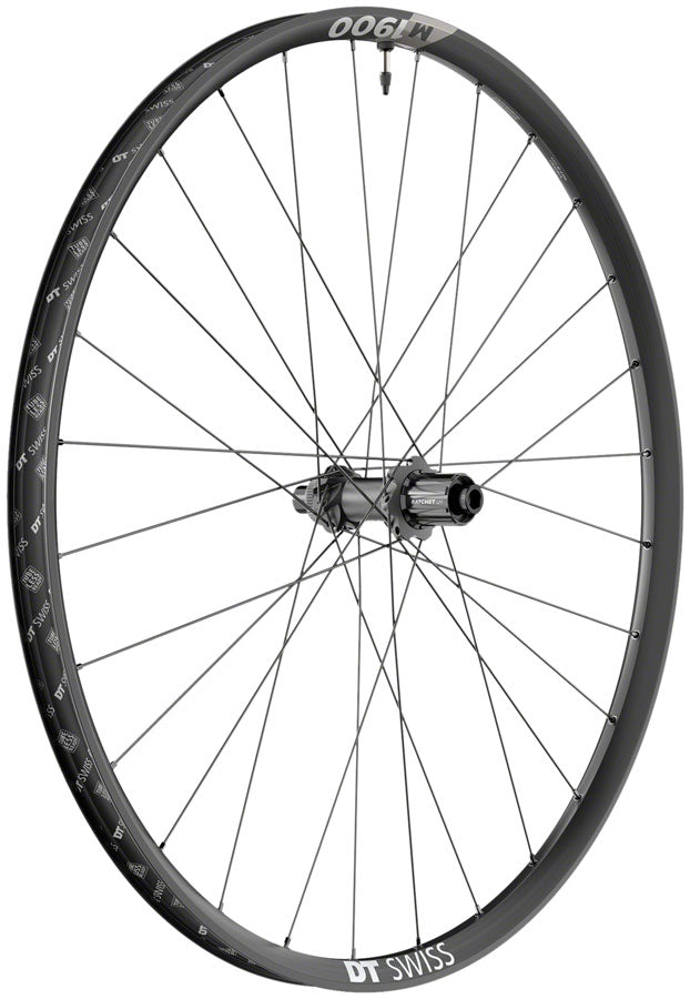 DT Swiss M 1900 Spline 30 Rear Wheel - 29" 12 x 148mm Center-Lock HG 11 MTN BLK