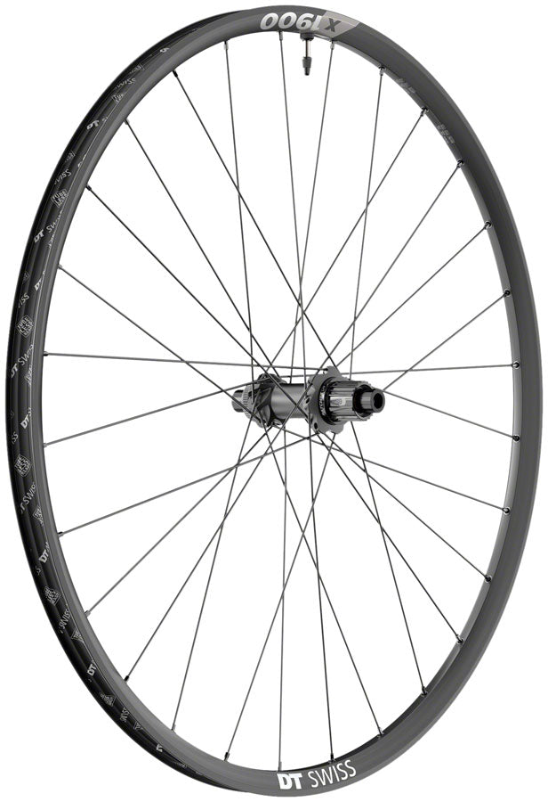 DT Swiss X 1900 Spline 25 Rear Wheel - 29" 12 x 148mm Center-Lock Micro Spline BLK