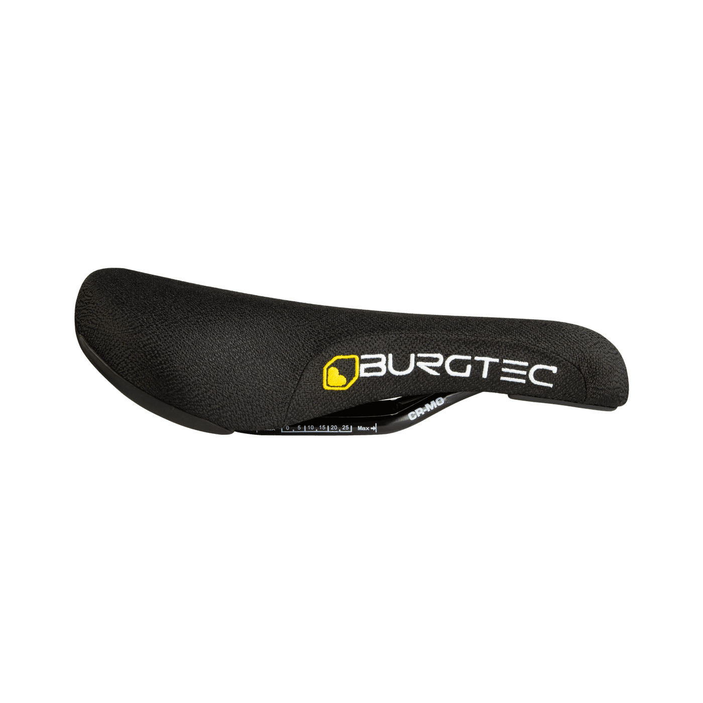 Burgtec The Cloud Boost Saddle Cromo Rail/Plastic Base Black