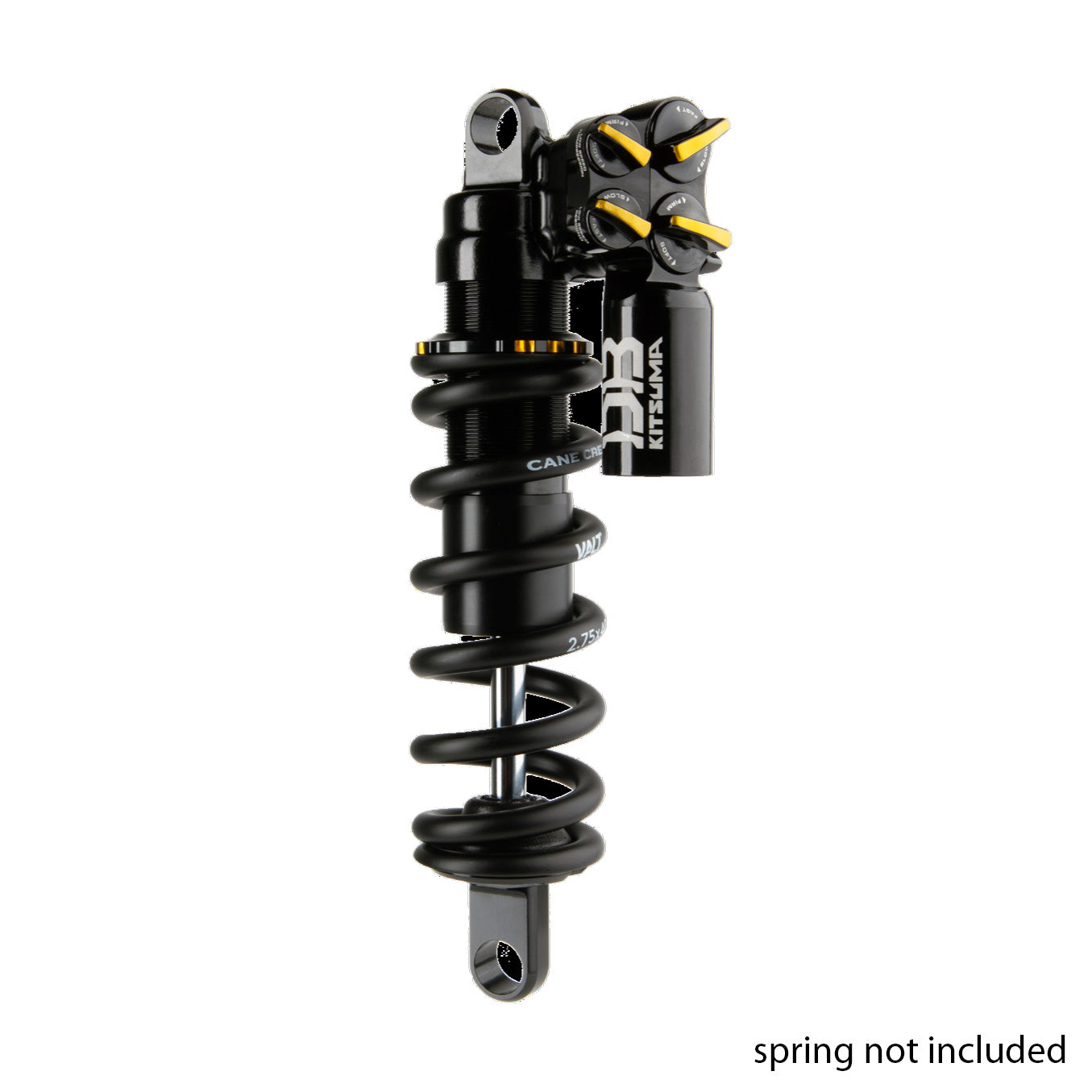 Cane Creek Kitsuma Coil Rear shock 230x62.5 Shaft Eyelet: Standard Body Eyelet: Standard