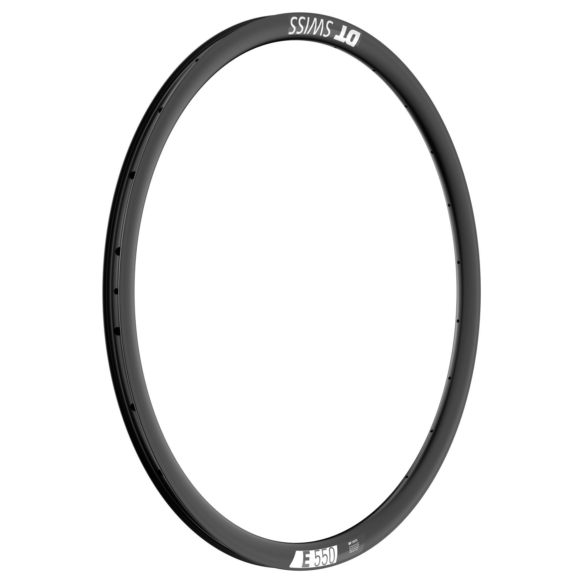 DT Swiss E 550 Rim - 700 Disc Black 24h