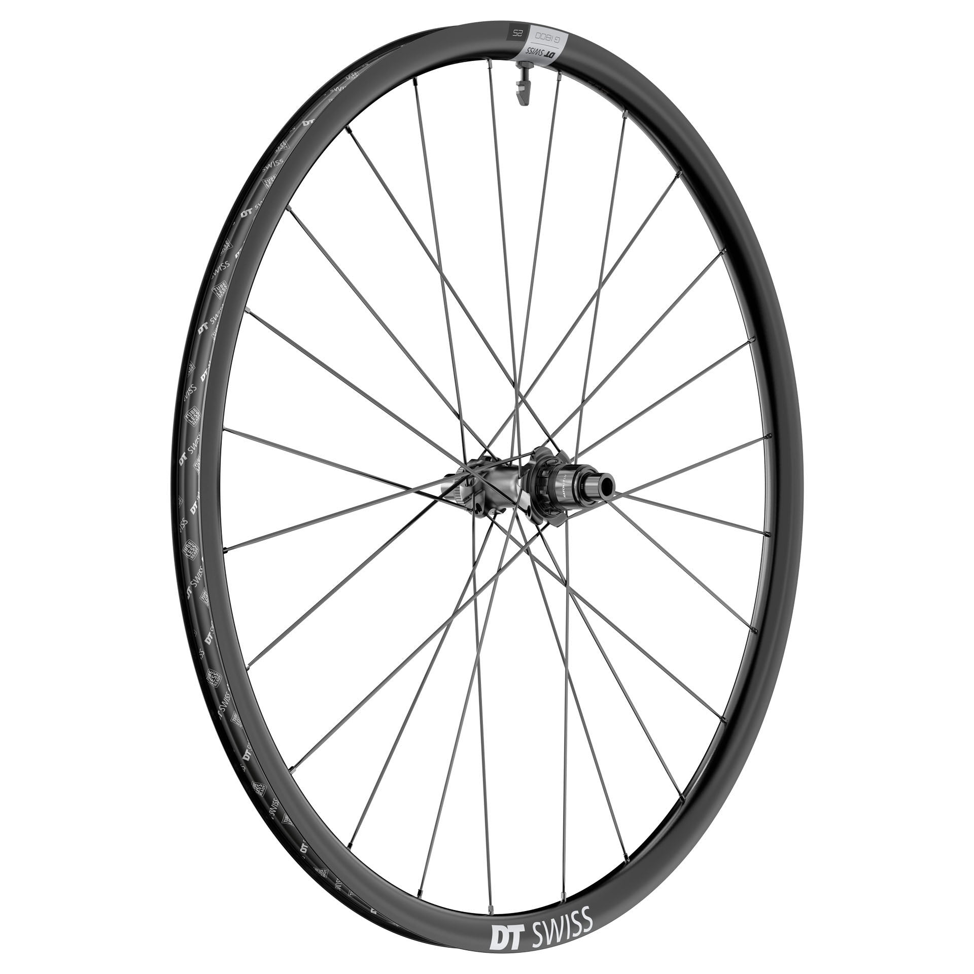 DT Swiss G 1800 Spline 25 Rear Wheel - 700 12 x 142mm Center-Lock XDR Black