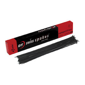 DT Swiss Competition 14g DB Spoke Black 275mm 100/Count