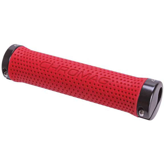 Chromag Basis Grips Red/Black