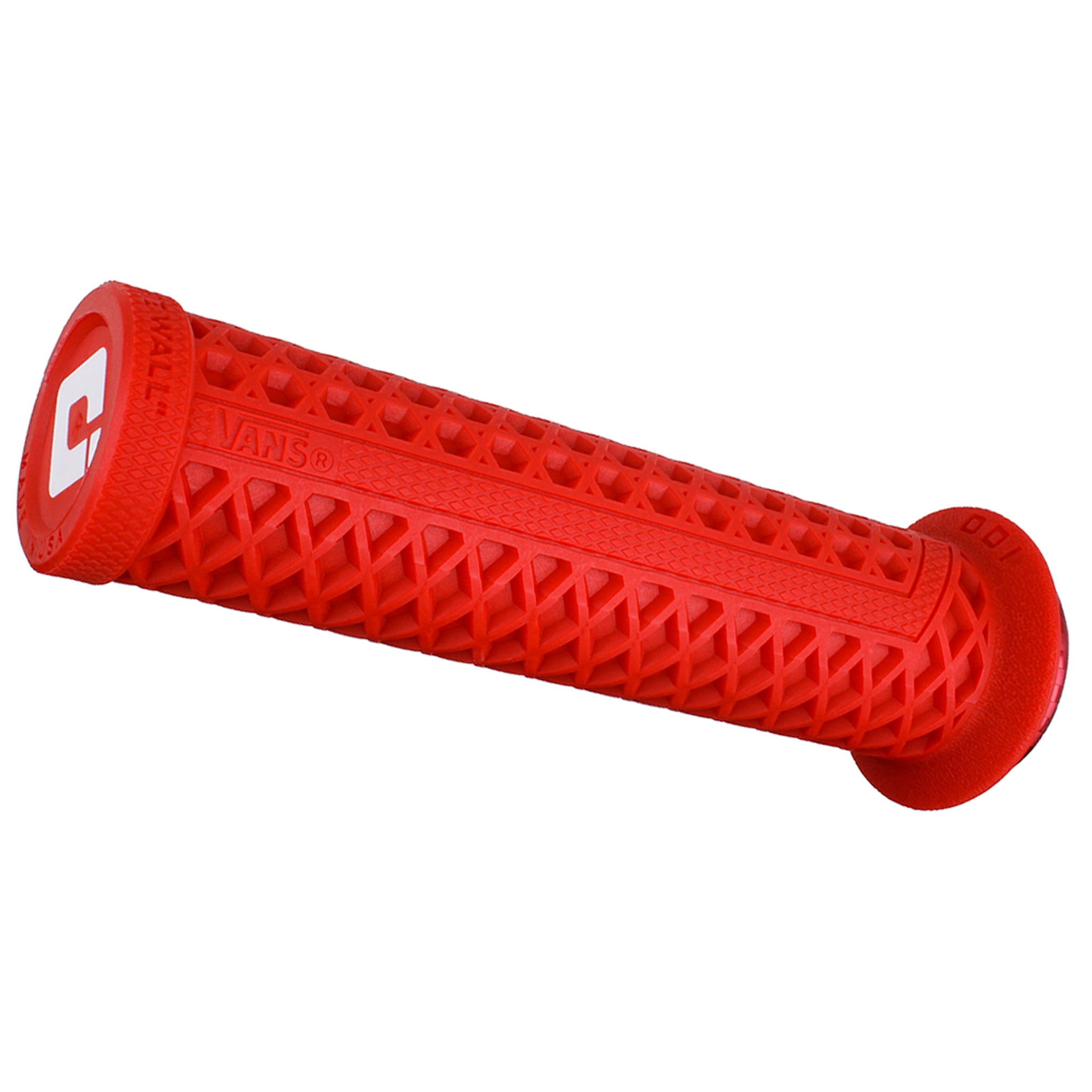 ODI Vans V2.1 Grips - White/Red/Red Lock-On