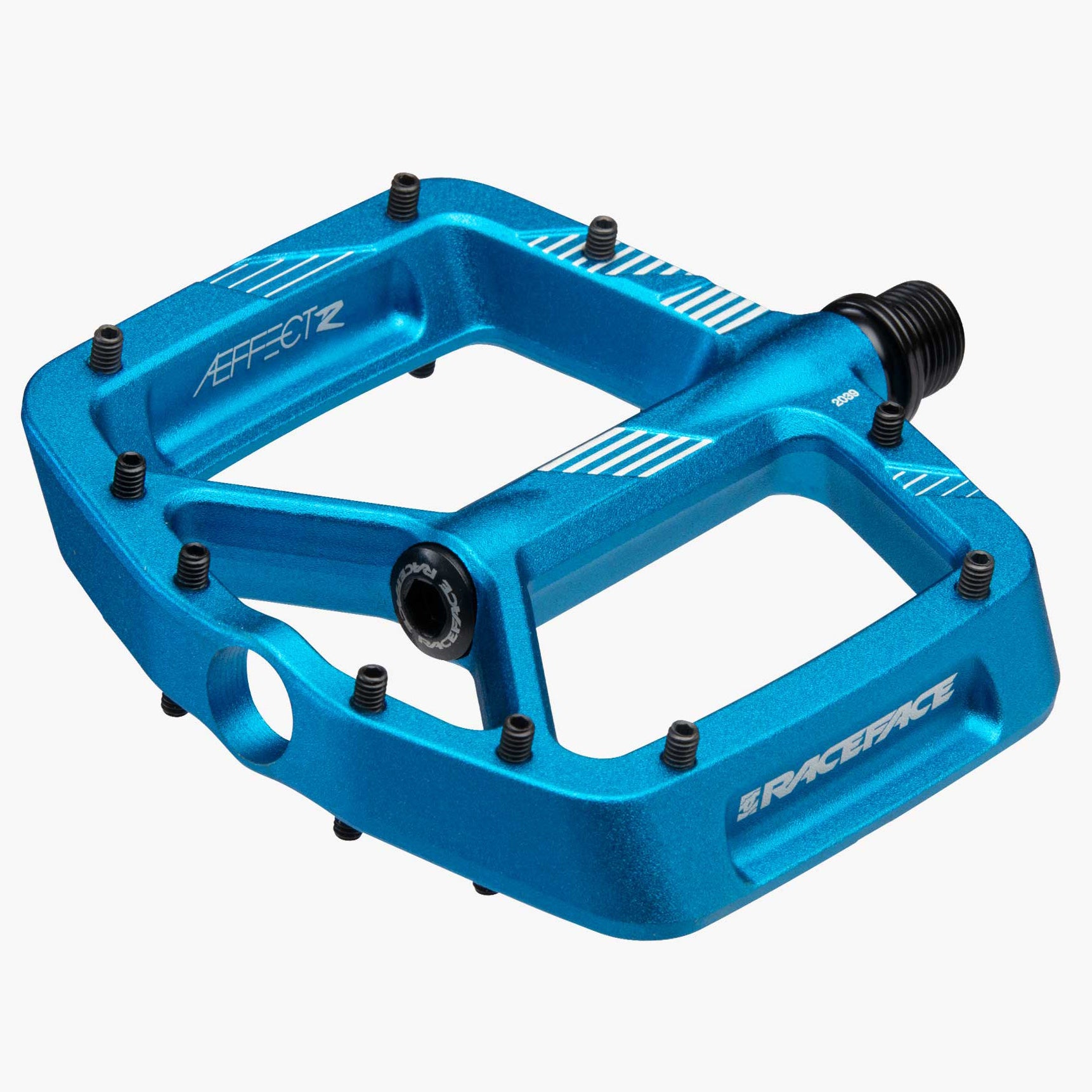 RaceFace Aeffect R Pedals - Platform Aluminum 9/16" Blue