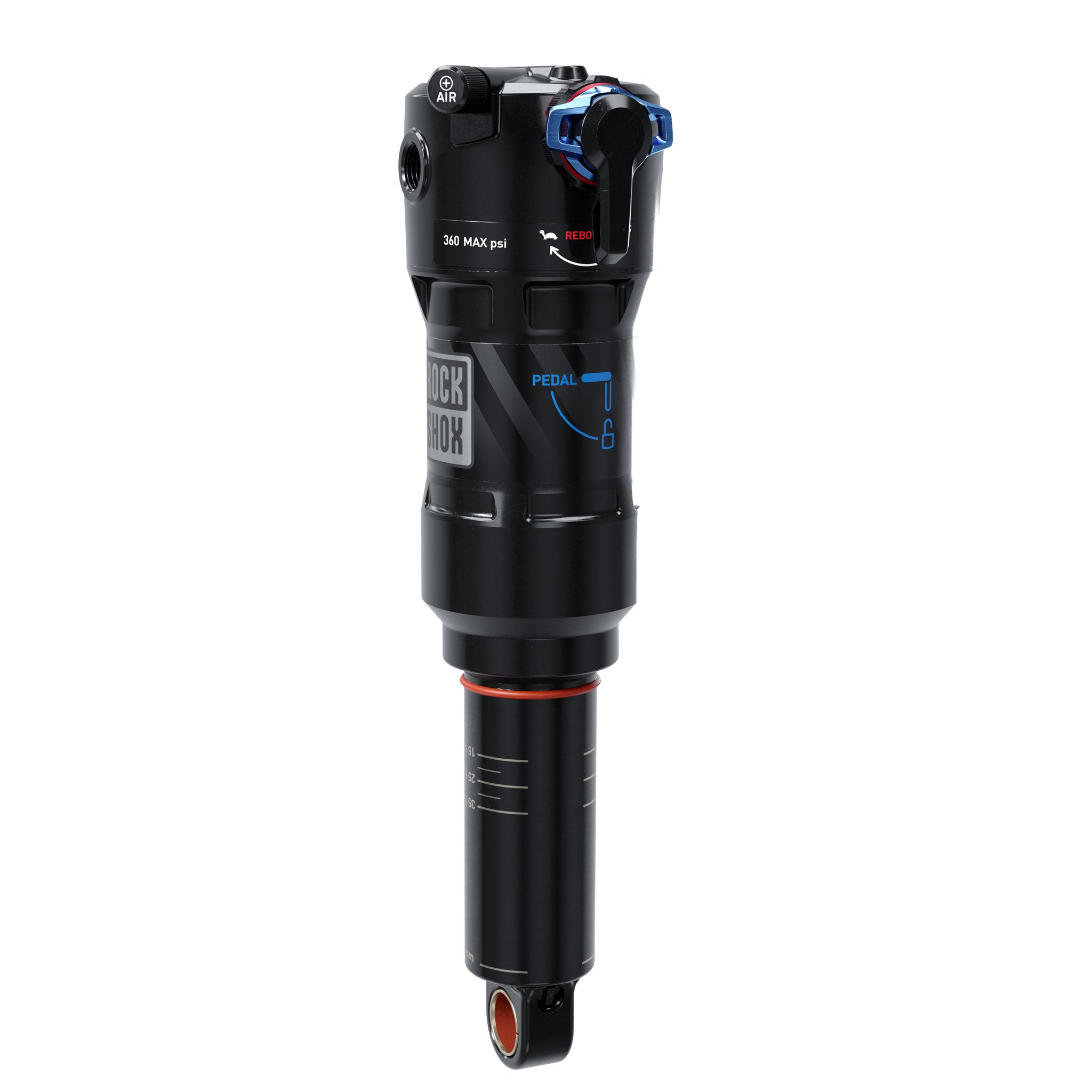 RockShox Deluxe Ultimate RCT Shock (165x42.5mm) Trunn Mount