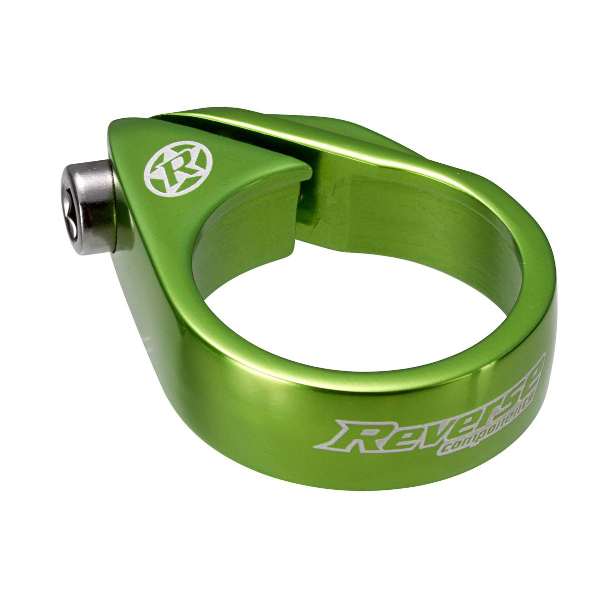 Reverse Bolt Seatpost Clamp 34.9mm Light Green