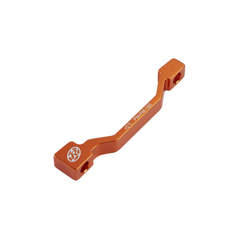 Reverse Disc Brake Adapter PM-PM 180 Front/Rear Orange