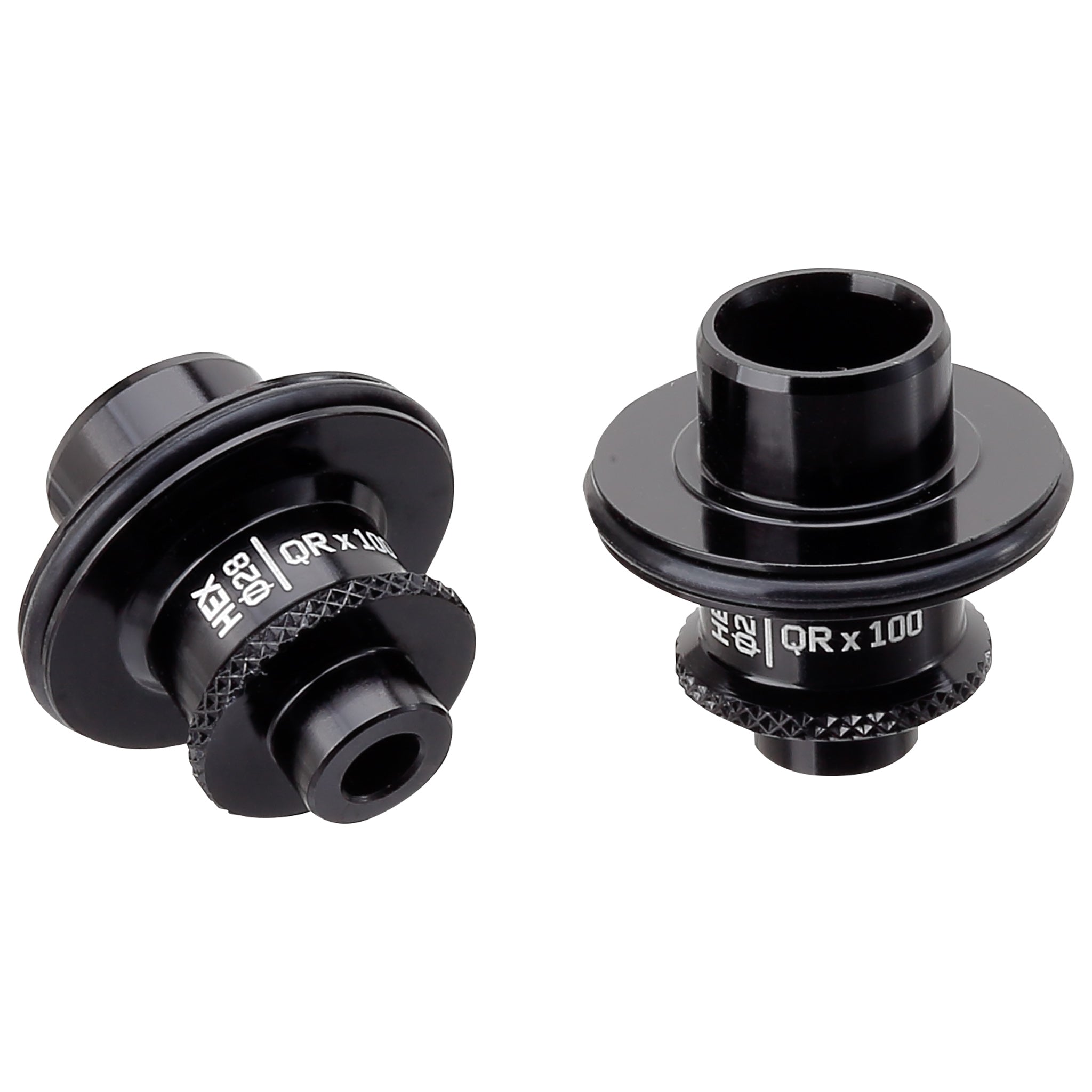 Spank HEX 028 Front Hub End Cap Kit - QR x 100mm