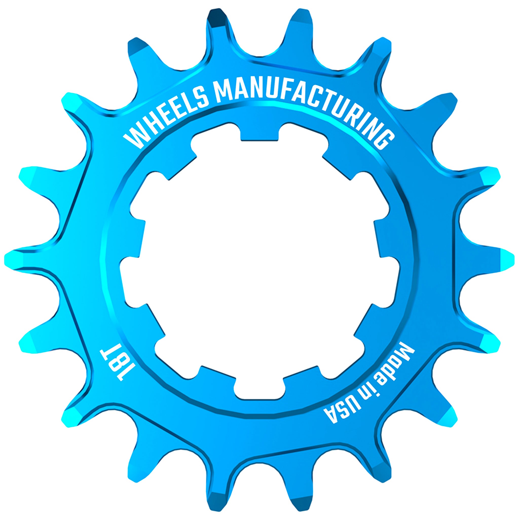 Wheels Manufacturing SOLO-SPEED Cog - 18t Fits SOLO-SPLINE SOLO-XD kits Teal